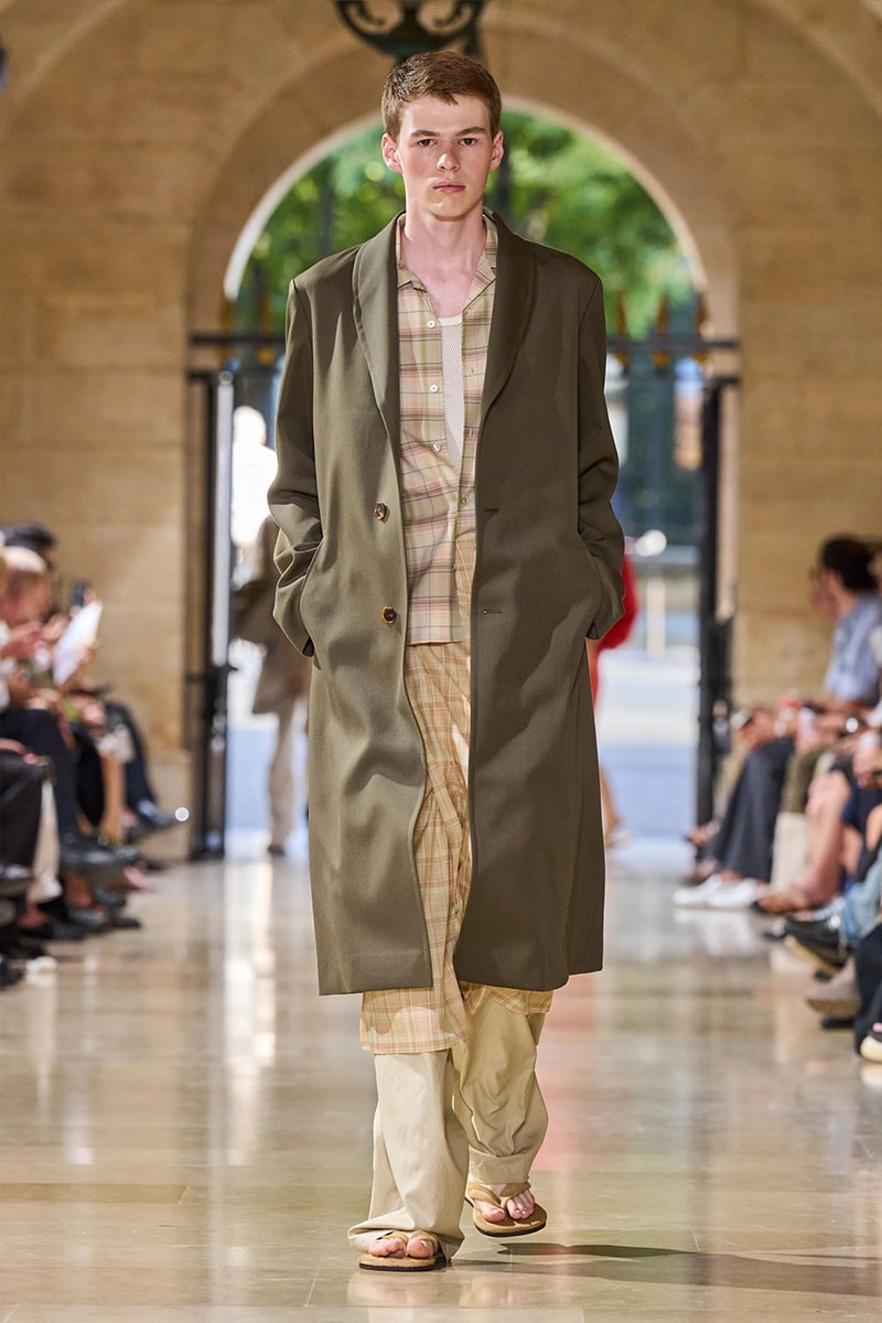 AURALEE SS27 Paris Fashion Week Runway Collection ryota iwai fluidity