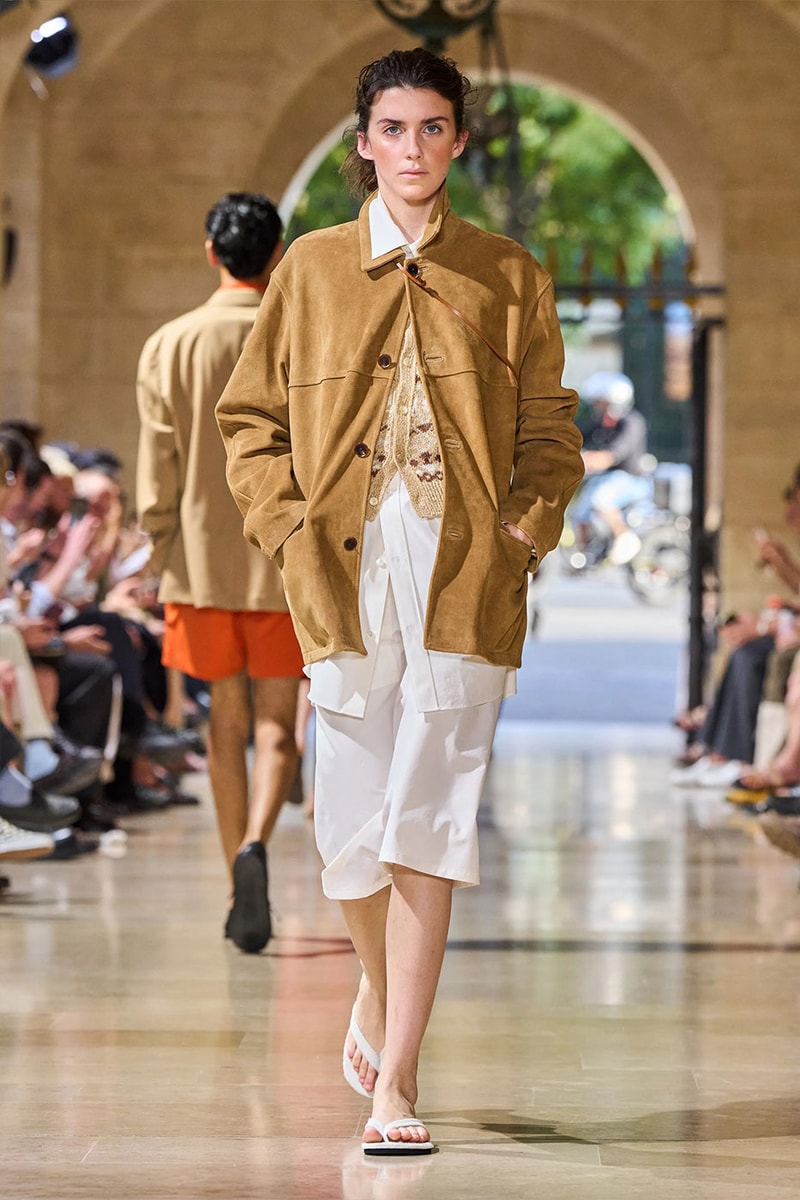 AURALEE SS27 Paris Fashion Week Runway Collection ryota iwai fluidity