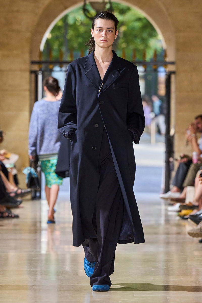 AURALEE SS27 Paris Fashion Week Runway Collection ryota iwai fluidity
