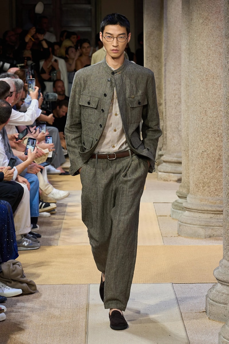 Giorgio Armani SS27 Runway Show Milan Fashion Week