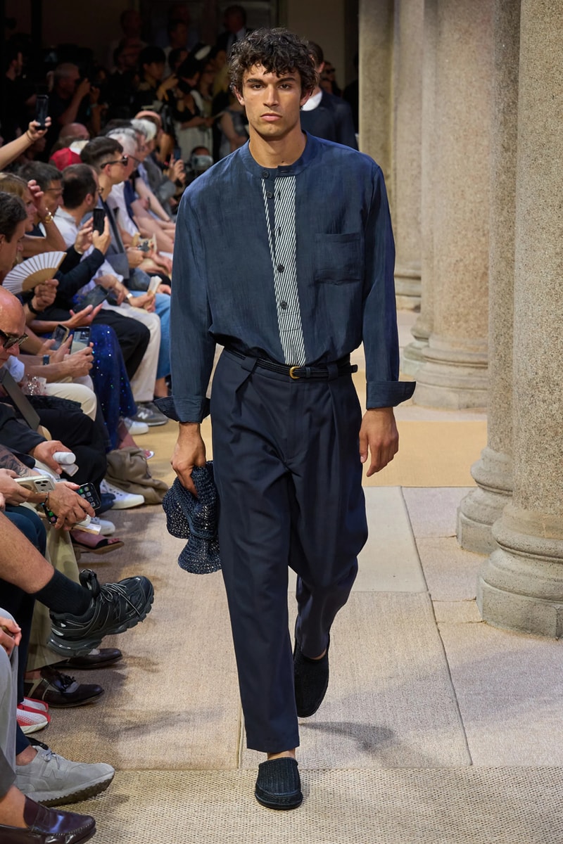 Giorgio Armani SS27 Runway Show Milan Fashion Week