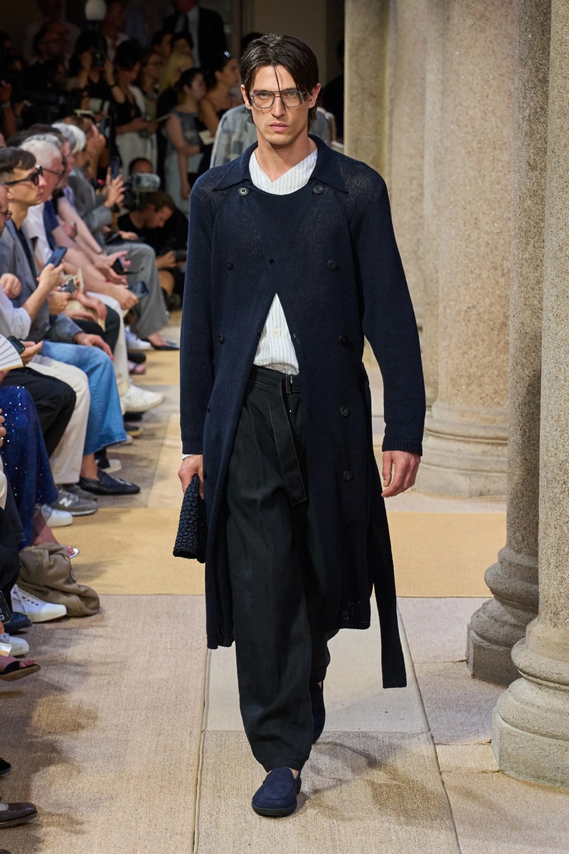 Giorgio Armani SS27 Runway Show Milan Fashion Week