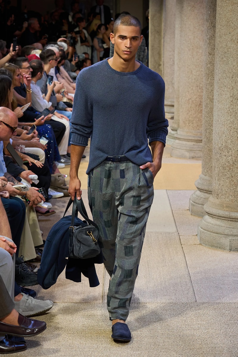 Giorgio Armani SS27 Runway Show Milan Fashion Week