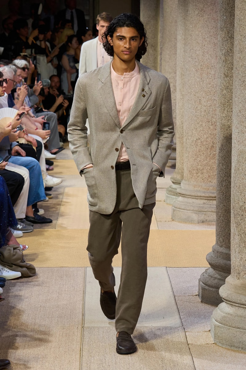 Giorgio Armani SS27 Runway Show Milan Fashion Week