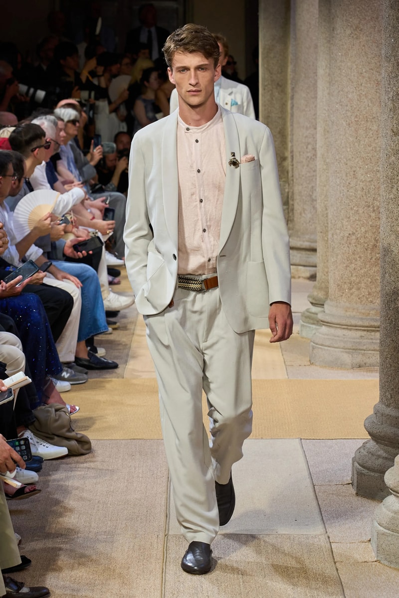 Giorgio Armani SS27 Runway Show Milan Fashion Week