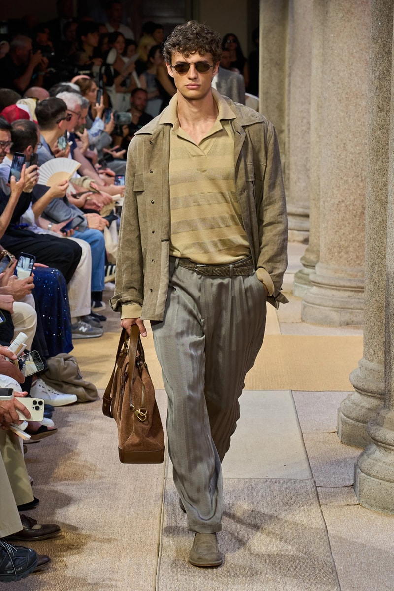 Giorgio Armani SS27 Runway Show Milan Fashion Week