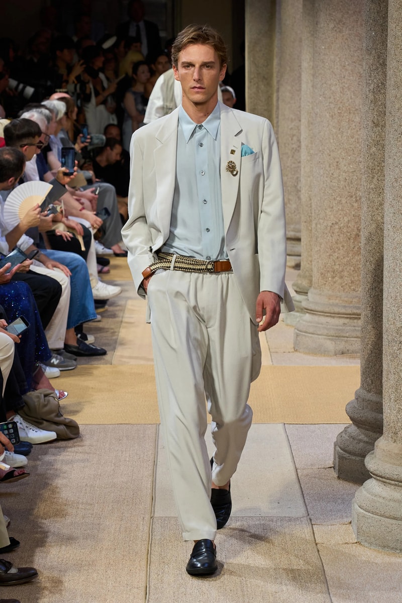 Giorgio Armani SS27 Runway Show Milan Fashion Week