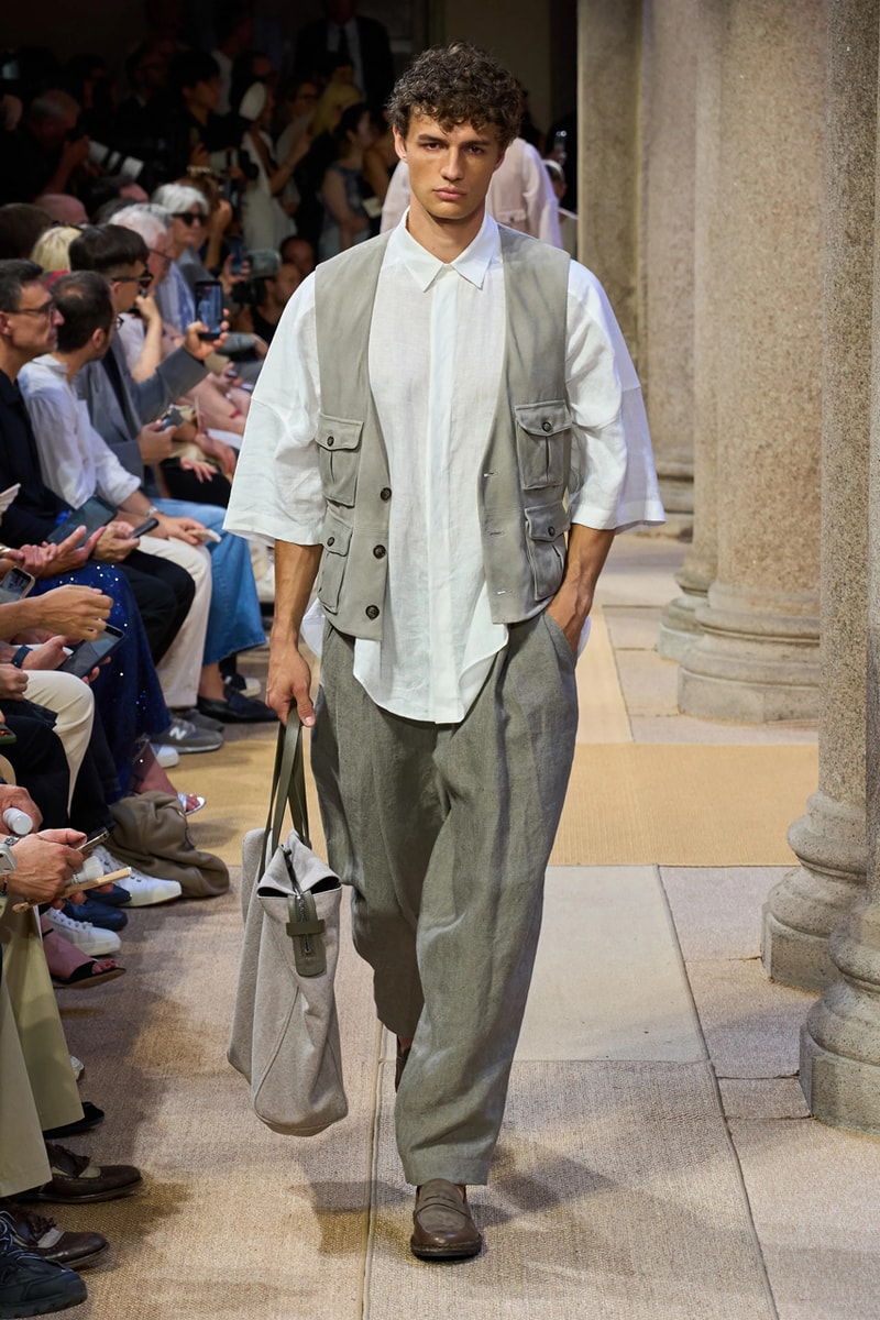 Giorgio Armani SS27 Runway Show Milan Fashion Week