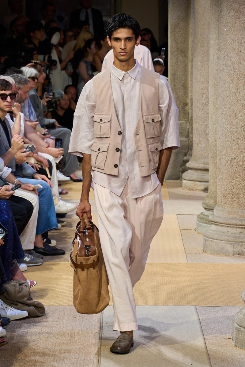 Giorgio Armani SS27 Runway Show Milan Fashion Week