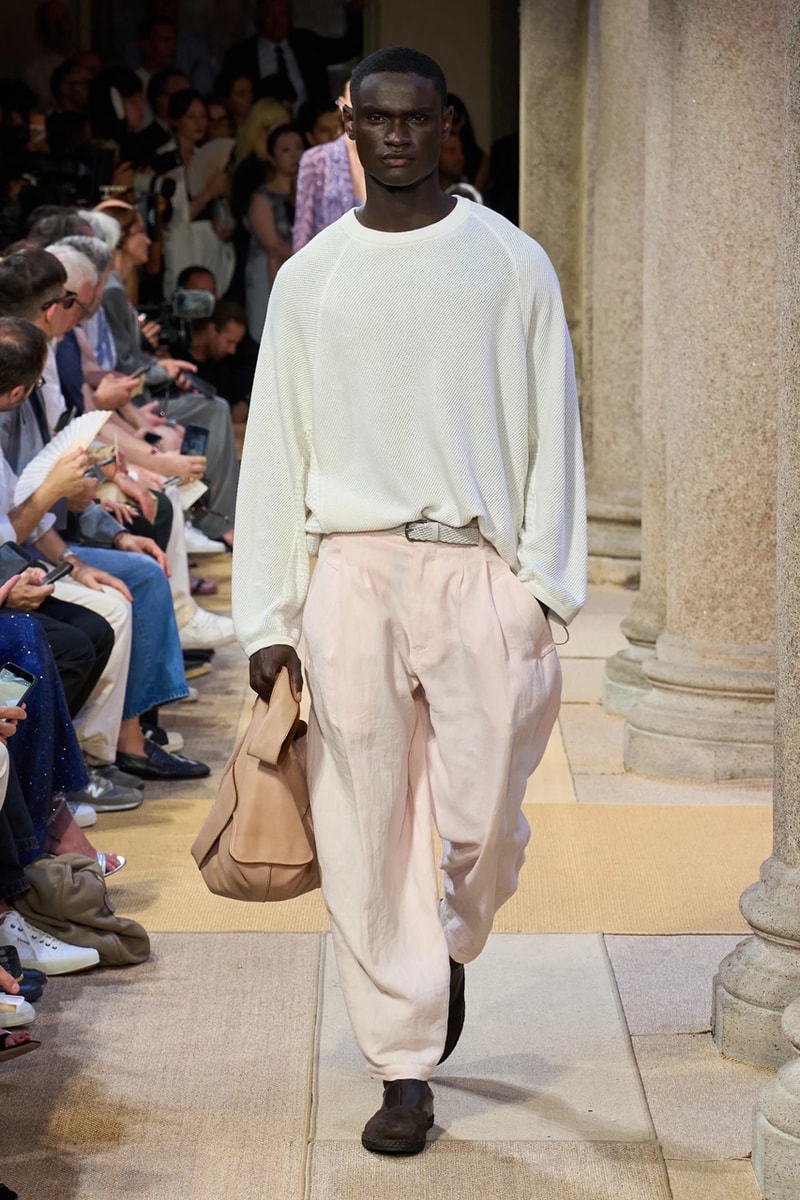 Giorgio Armani SS27 Runway Show Milan Fashion Week