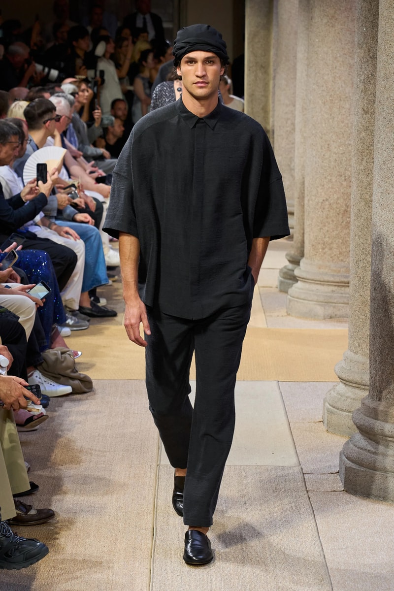 Giorgio Armani SS27 Runway Show Milan Fashion Week