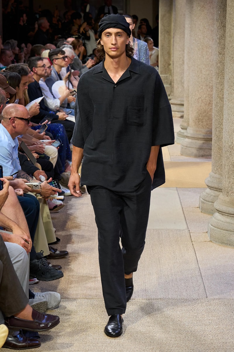 Giorgio Armani SS27 Runway Show Milan Fashion Week