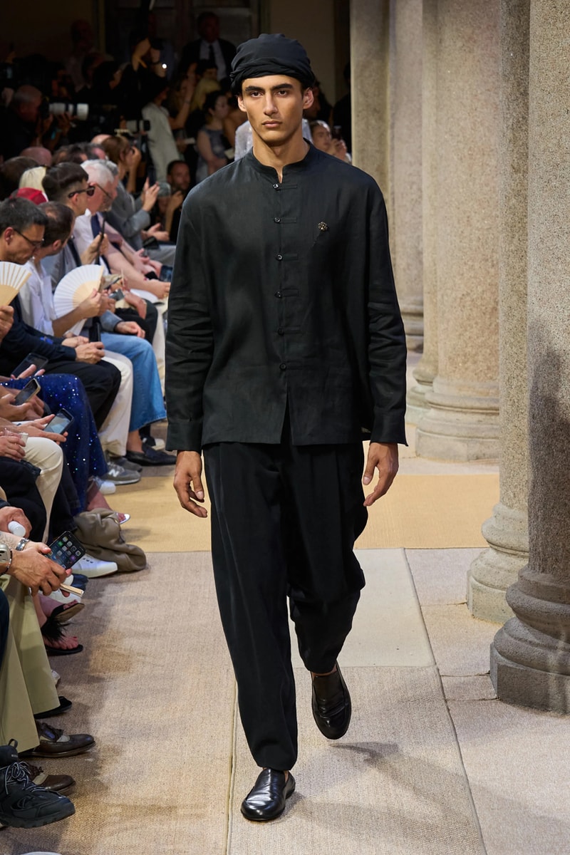 Giorgio Armani SS27 Runway Show Milan Fashion Week