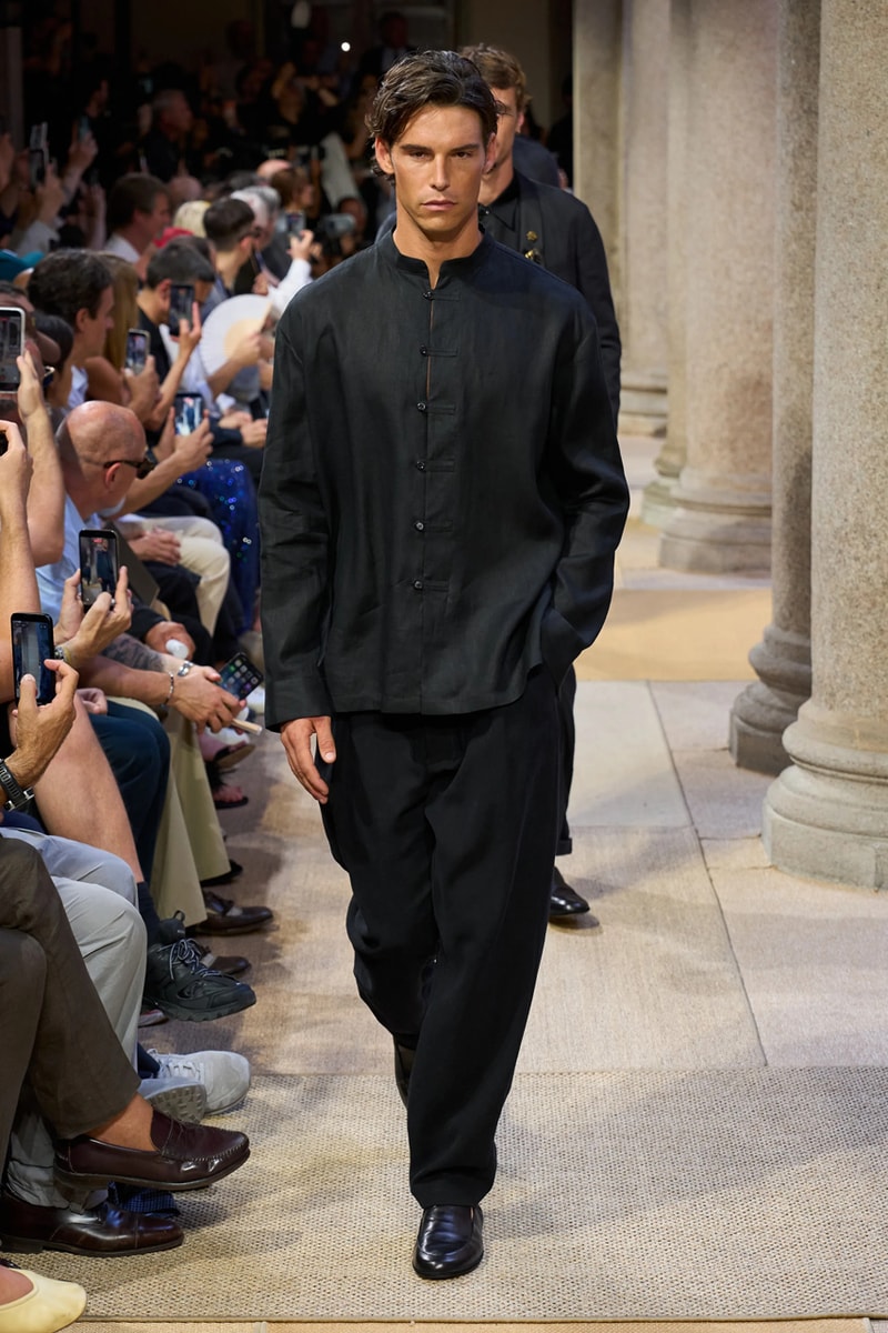 Giorgio Armani SS27 Runway Show Milan Fashion Week