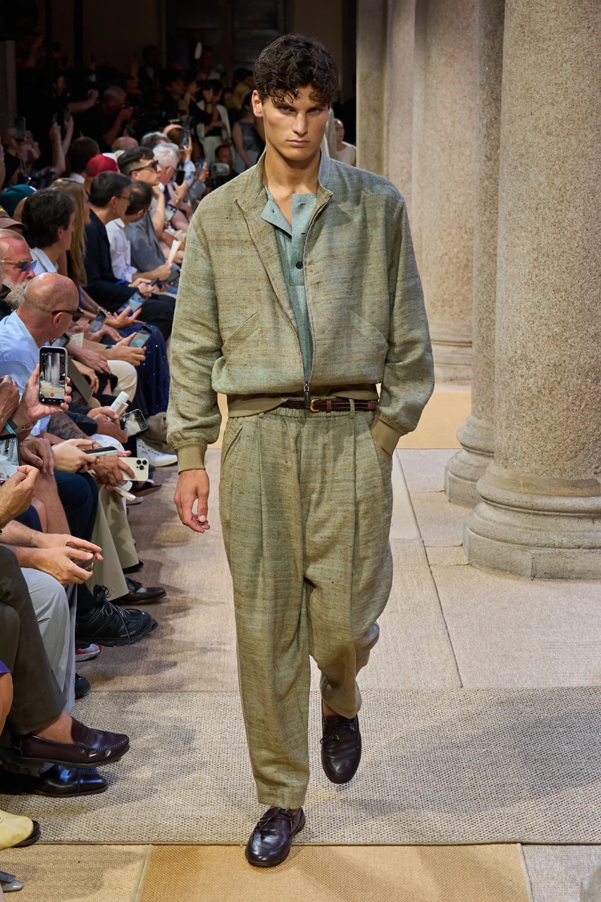 Giorgio Armani SS27 Runway Show Milan Fashion Week