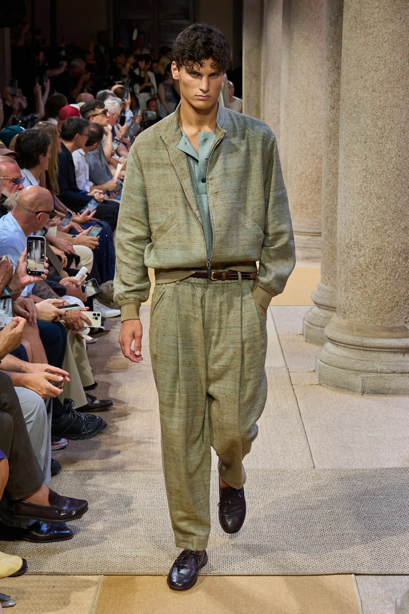 Giorgio Armani SS27 Runway Show Milan Fashion Week