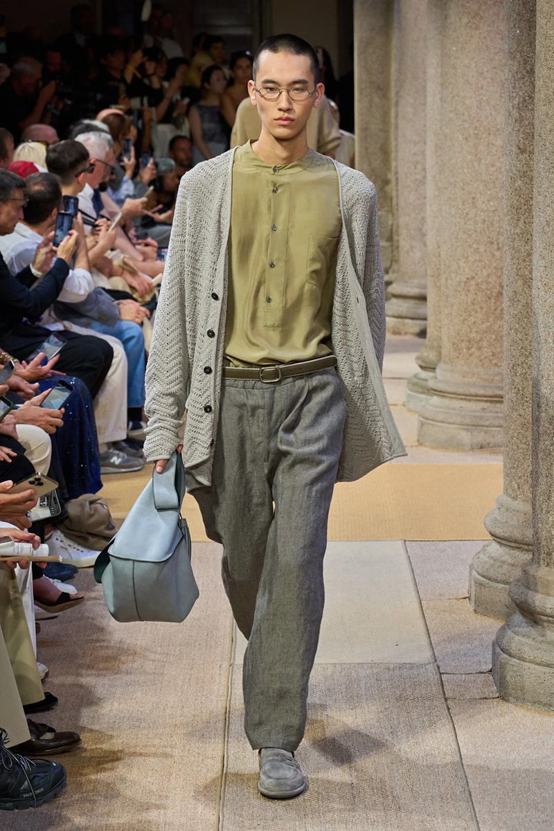 Giorgio Armani SS27 Runway Show Milan Fashion Week