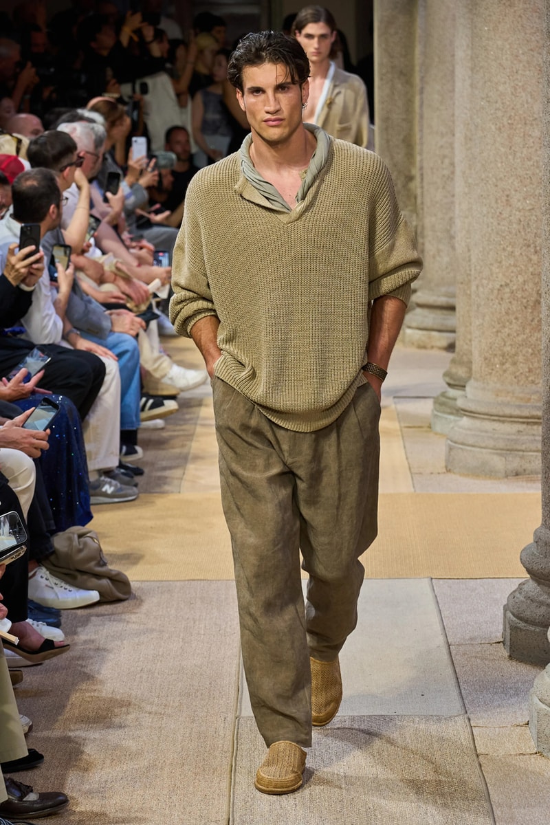 Giorgio Armani SS27 Runway Show Milan Fashion Week
