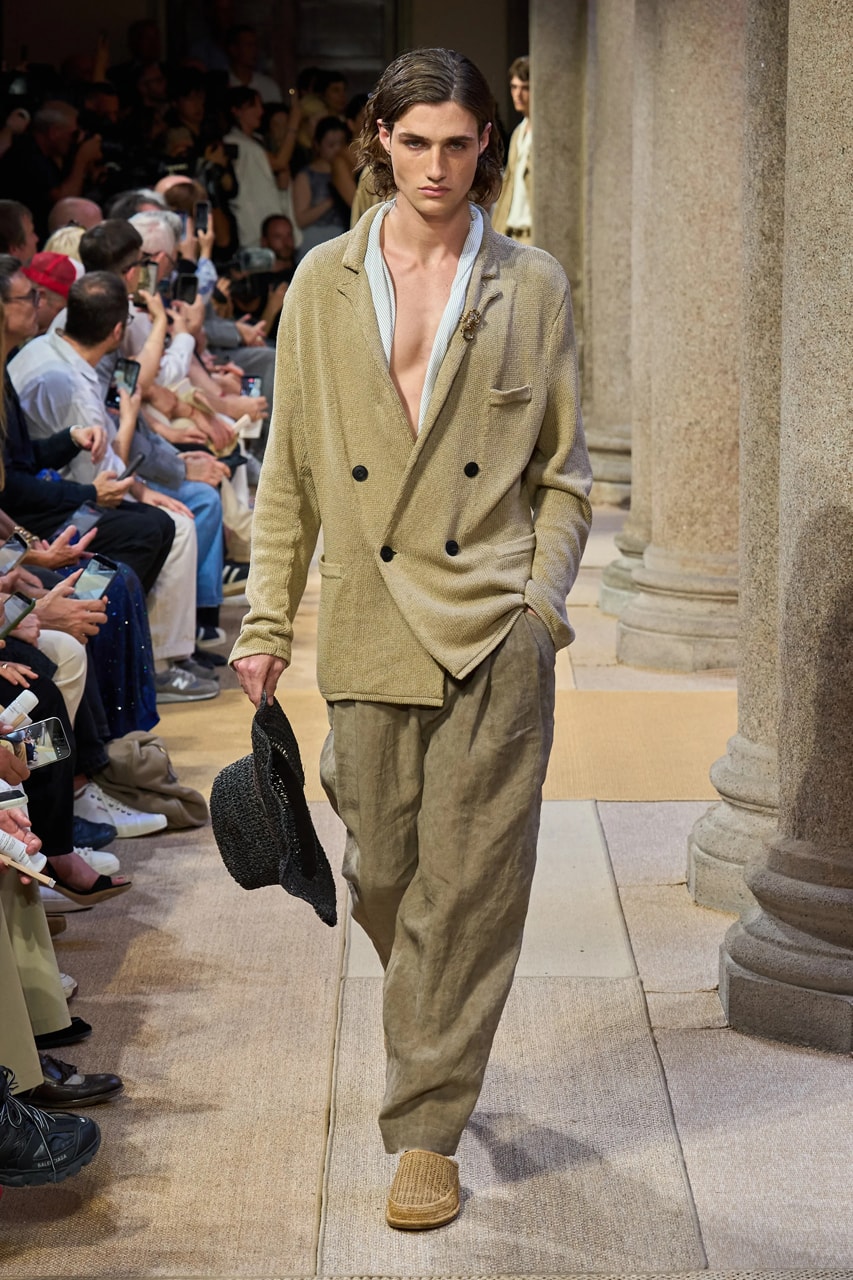 Giorgio Armani SS27 Runway Show Milan Fashion Week