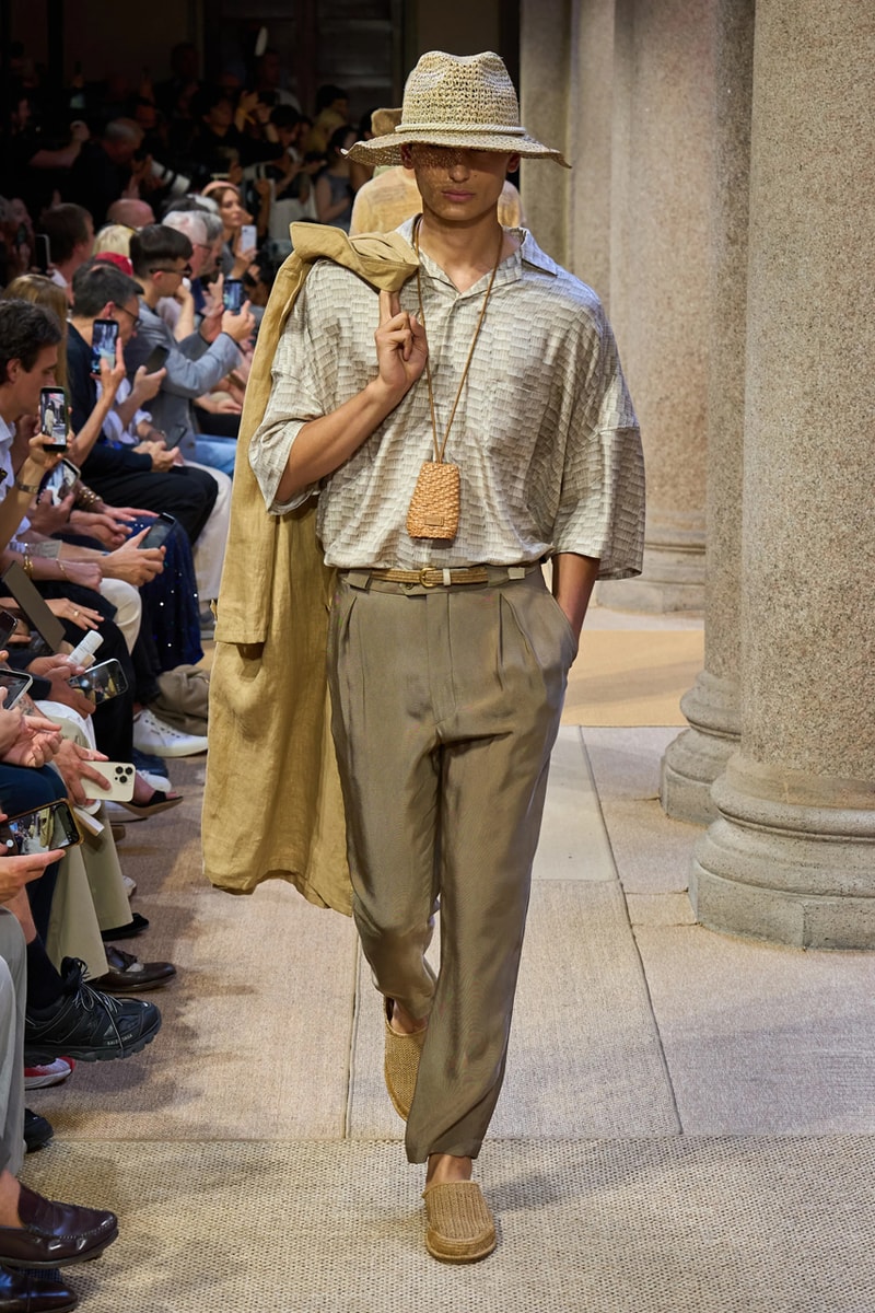 Giorgio Armani SS27 Runway Show Milan Fashion Week