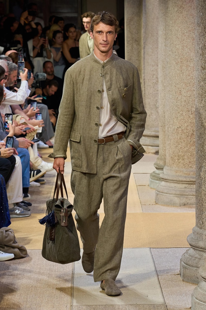Giorgio Armani SS27 Runway Show Milan Fashion Week