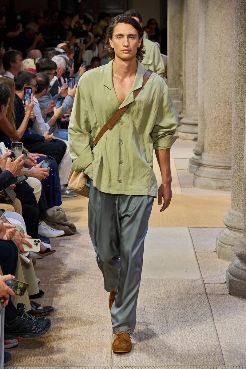 Giorgio Armani SS27 Runway Show Milan Fashion Week