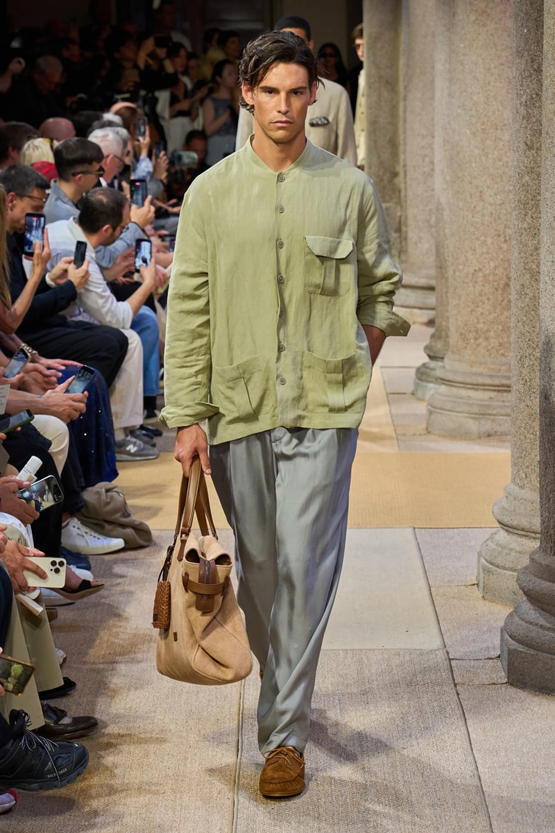 Giorgio Armani SS27 Runway Show Milan Fashion Week