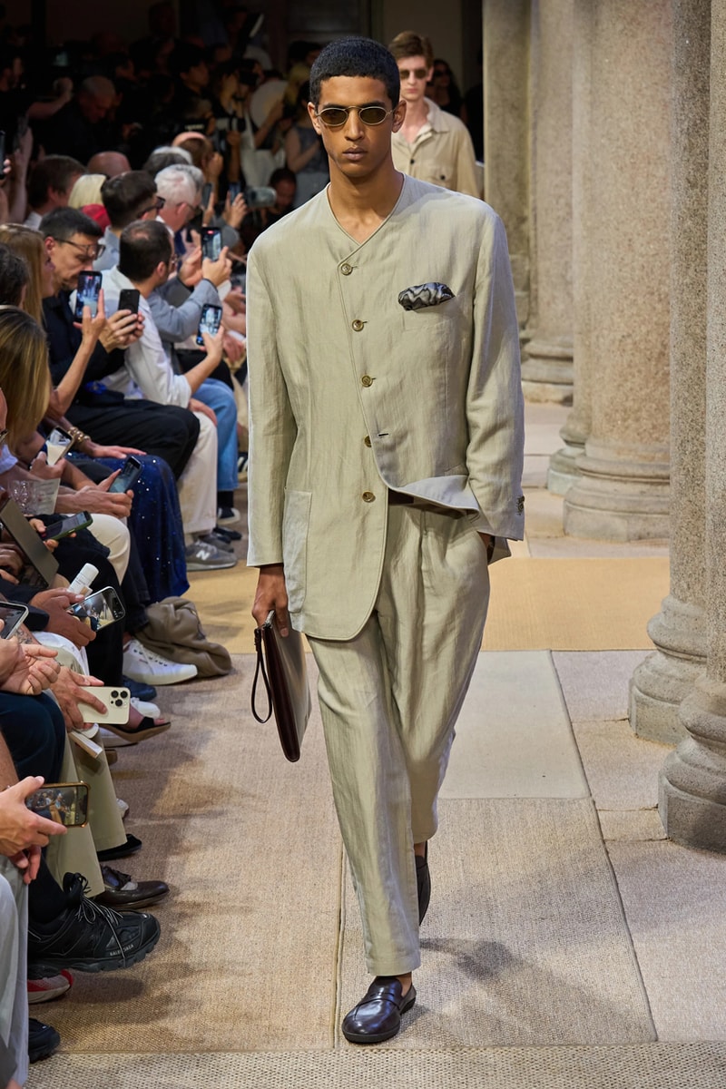 Giorgio Armani SS27 Runway Show Milan Fashion Week
