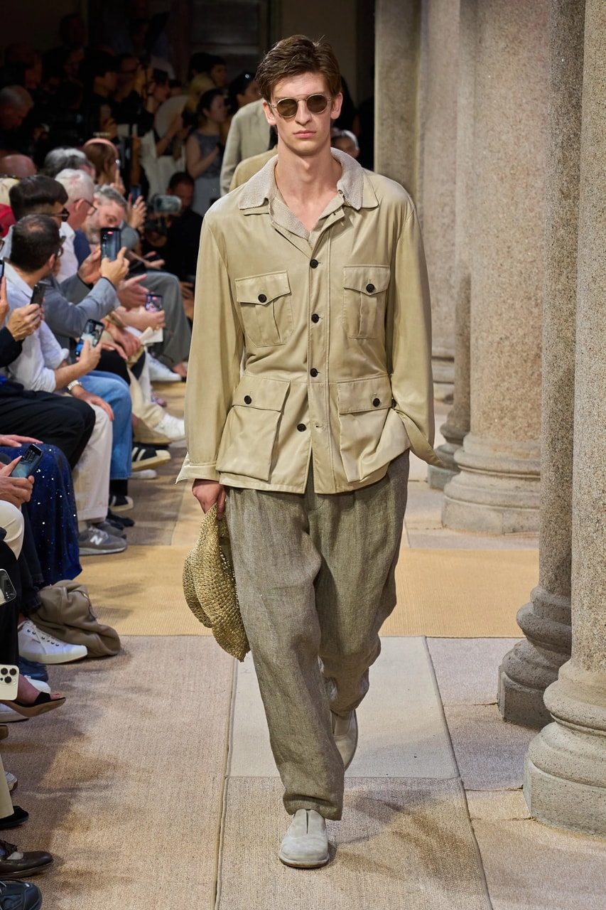 Giorgio Armani SS27 Runway Show Milan Fashion Week