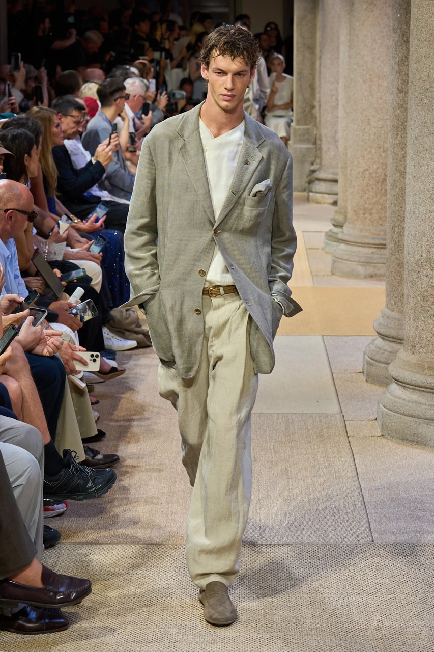 Giorgio Armani SS27 Runway Show Milan Fashion Week
