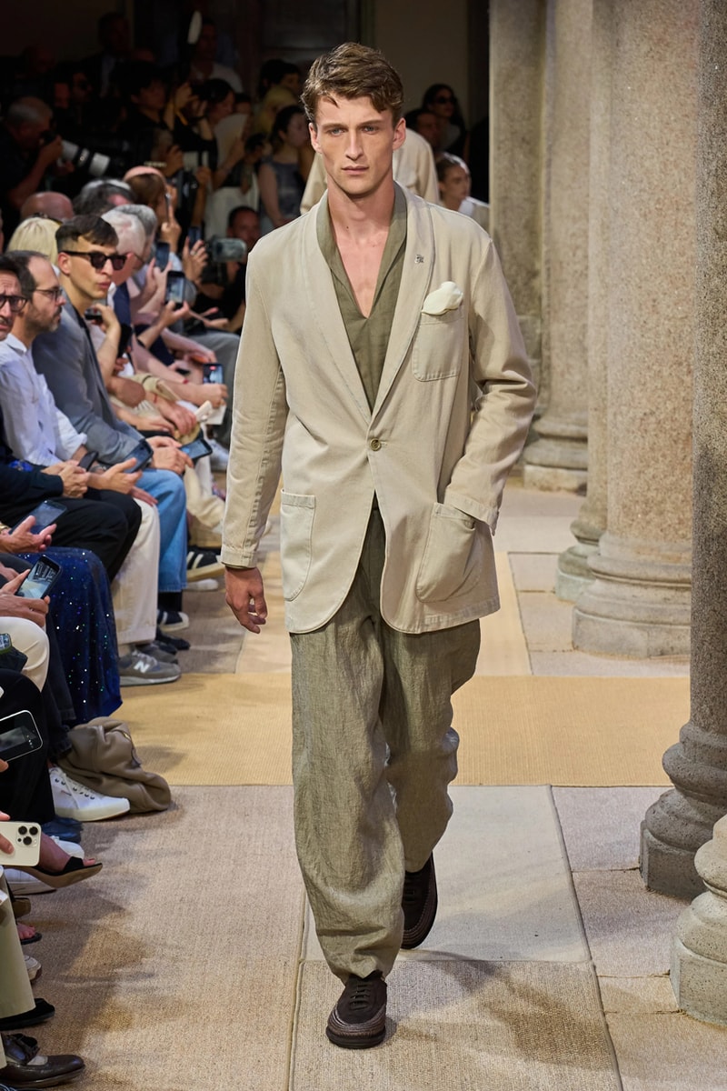 Giorgio Armani SS27 Runway Show Milan Fashion Week