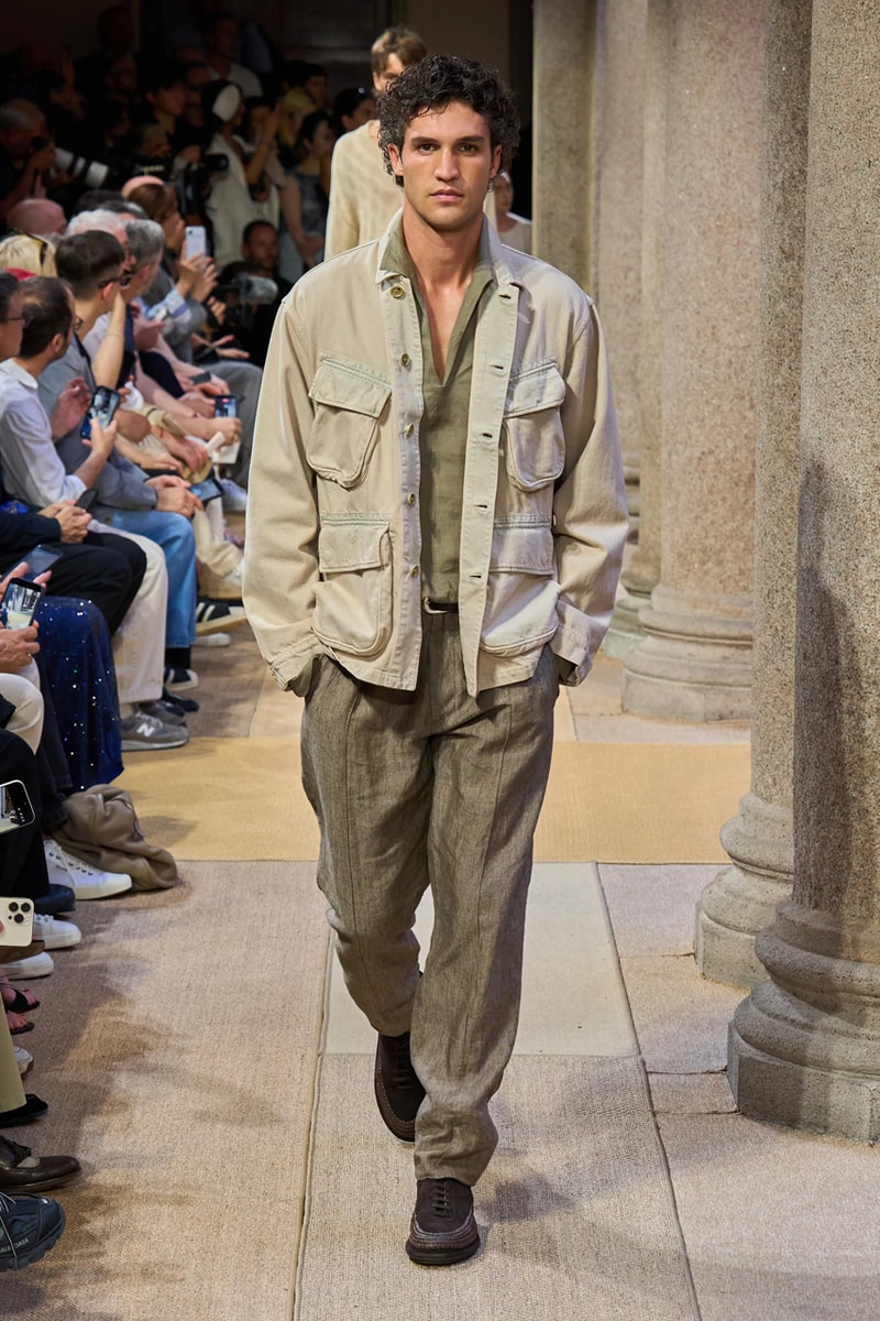 Giorgio Armani SS27 Runway Show Milan Fashion Week