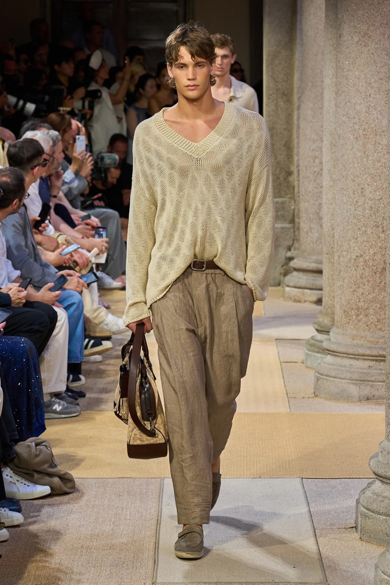 Giorgio Armani SS27 Runway Show Milan Fashion Week