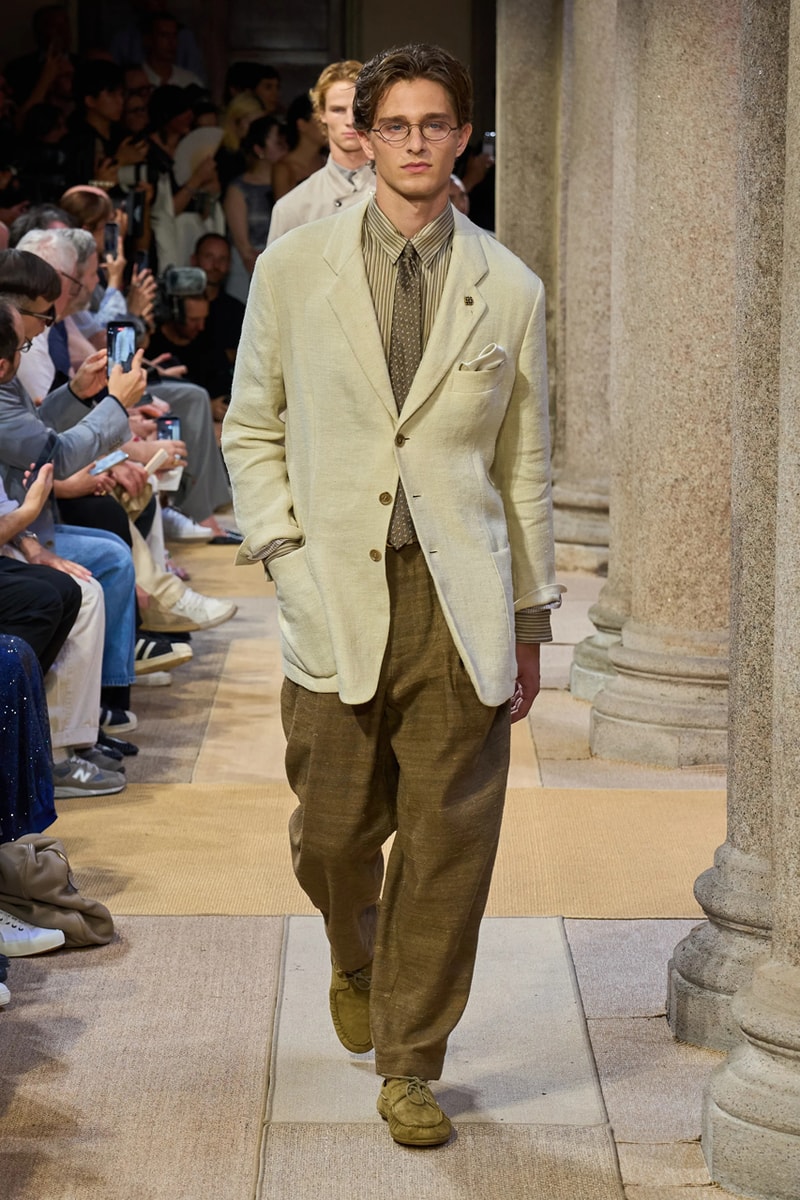 Giorgio Armani SS27 Runway Show Milan Fashion Week