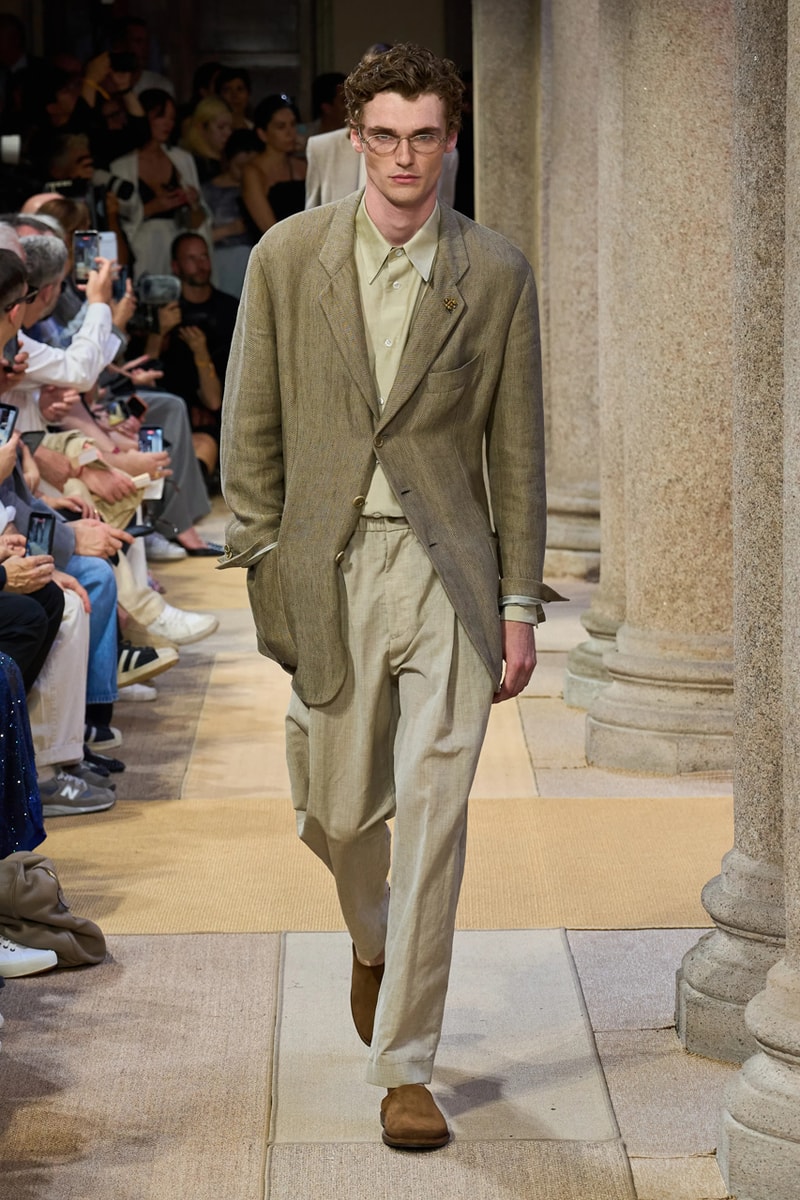 Giorgio Armani SS27 Runway Show Milan Fashion Week