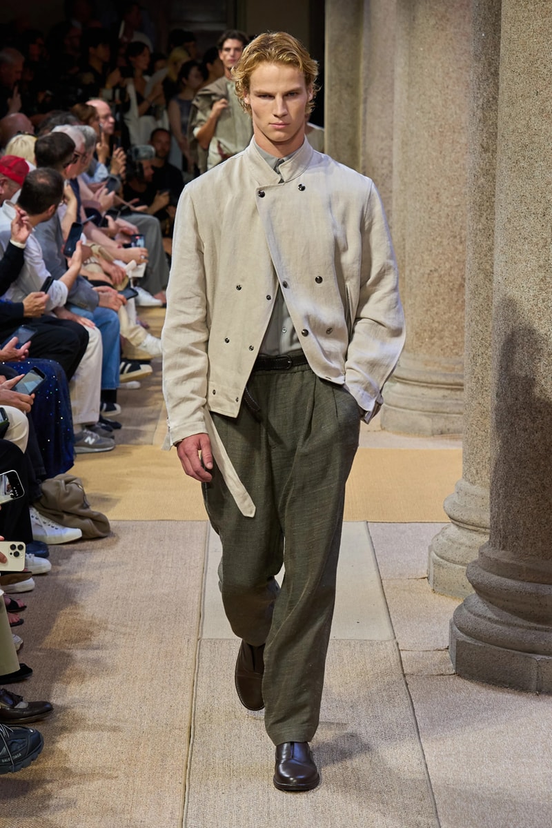 Giorgio Armani SS27 Runway Show Milan Fashion Week
