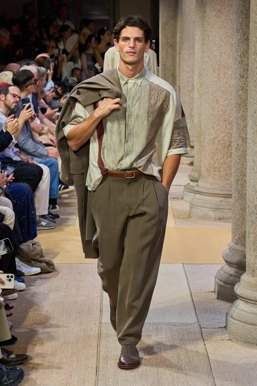 Giorgio Armani SS27 Runway Show Milan Fashion Week