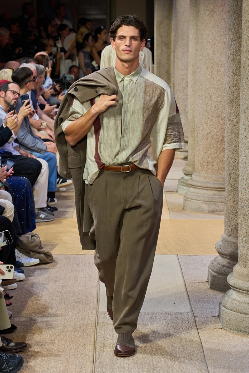 Giorgio Armani SS27 Runway Show Milan Fashion Week