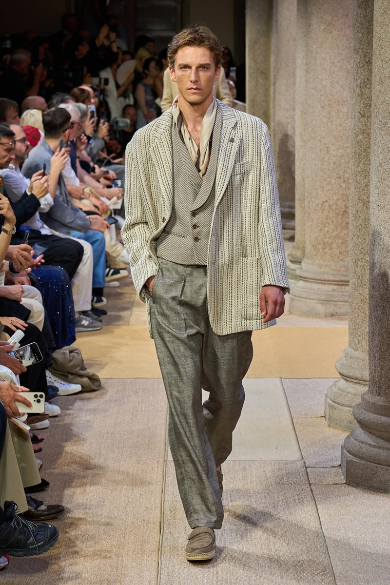 Giorgio Armani SS27 Runway Show Milan Fashion Week
