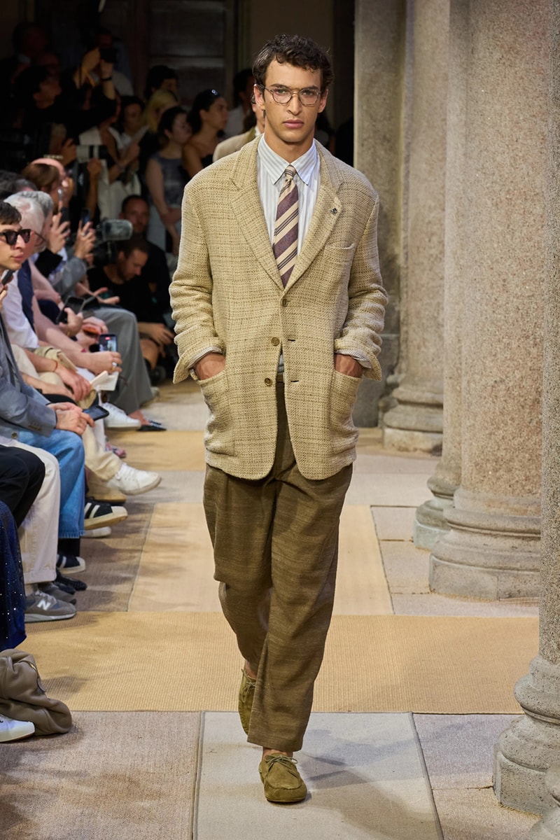 Giorgio Armani SS27 Runway Show Milan Fashion Week