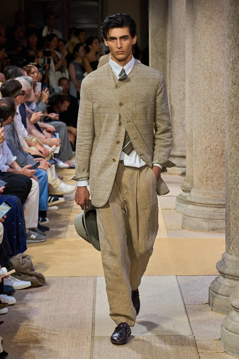 Giorgio Armani SS27 Runway Show Milan Fashion Week