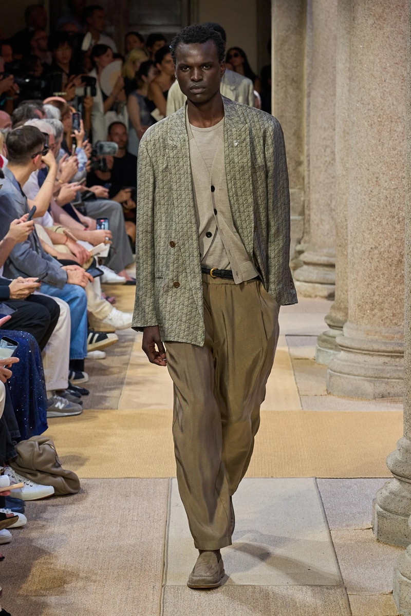 Giorgio Armani SS27 Runway Show Milan Fashion Week