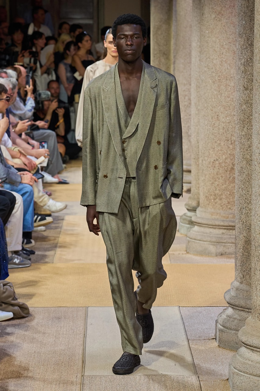 Giorgio Armani SS27 Runway Show Milan Fashion Week