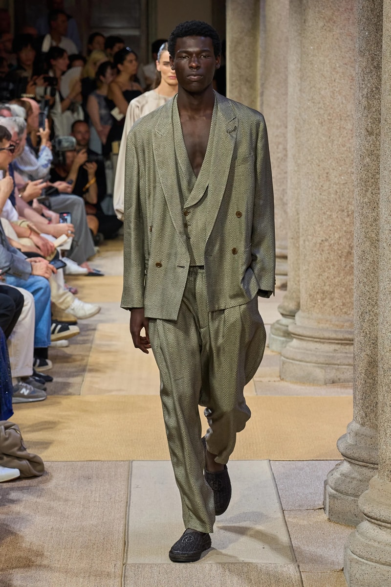 Giorgio Armani SS27 Runway Show Milan Fashion Week