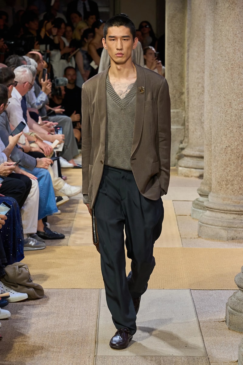 Giorgio Armani SS27 Runway Show Milan Fashion Week