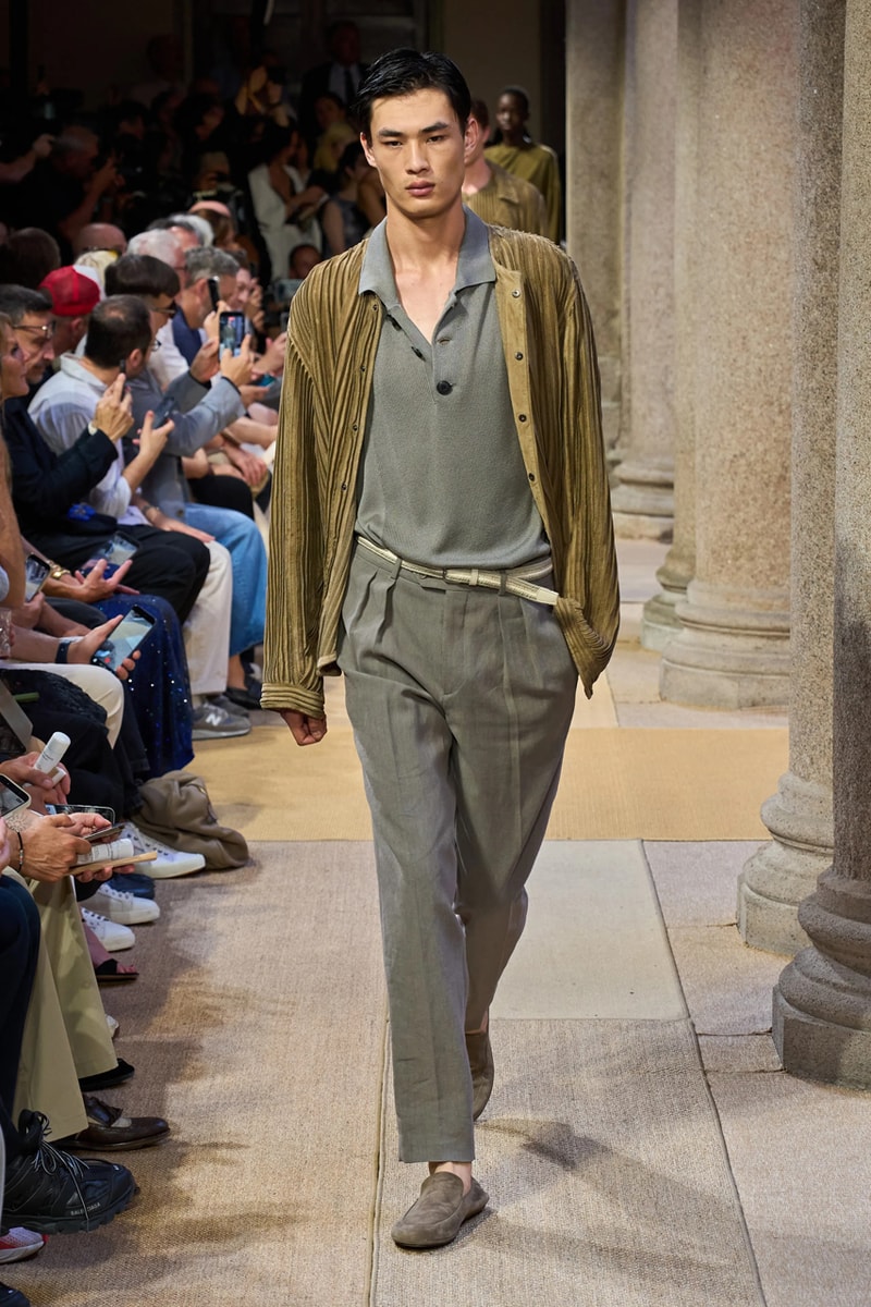 Giorgio Armani SS27 Runway Show Milan Fashion Week
