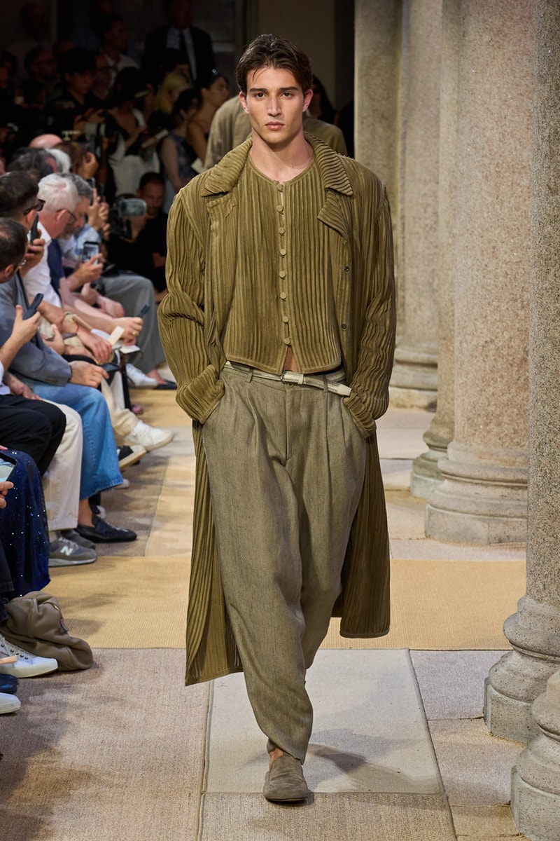 Giorgio Armani SS27 Runway Show Milan Fashion Week