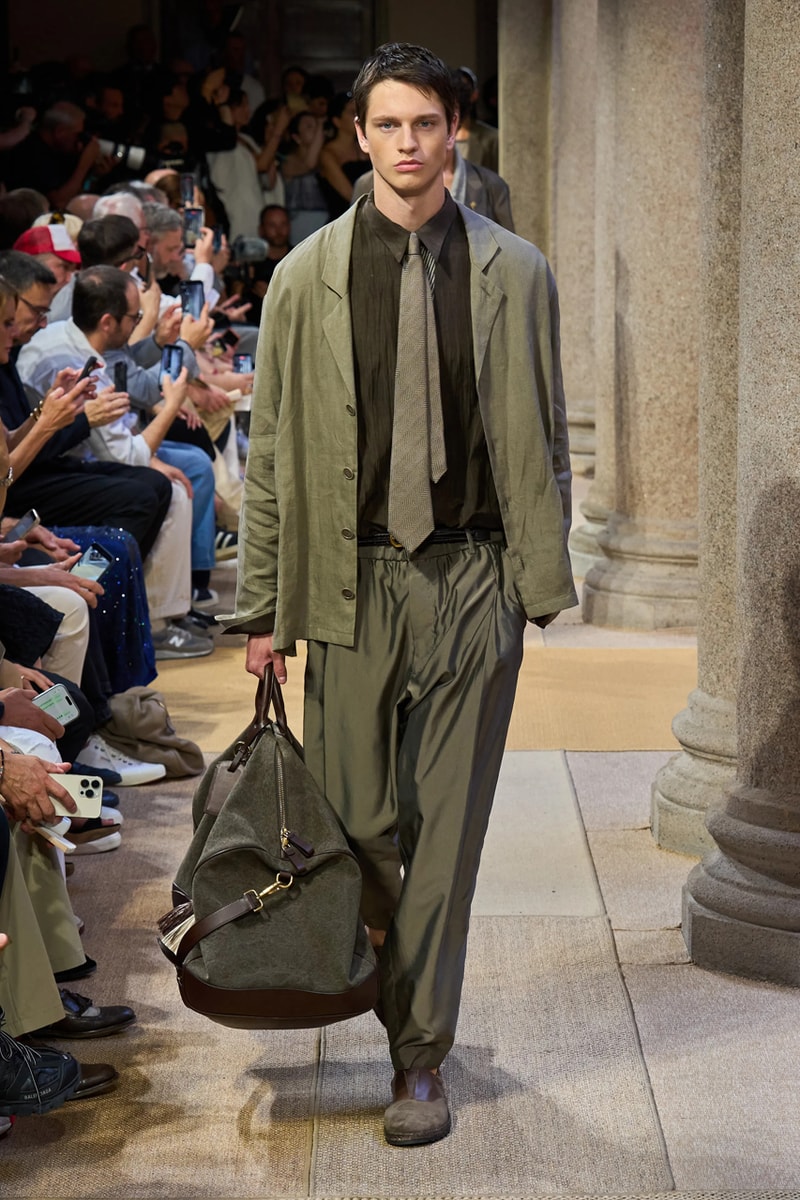 Giorgio Armani SS27 Runway Show Milan Fashion Week