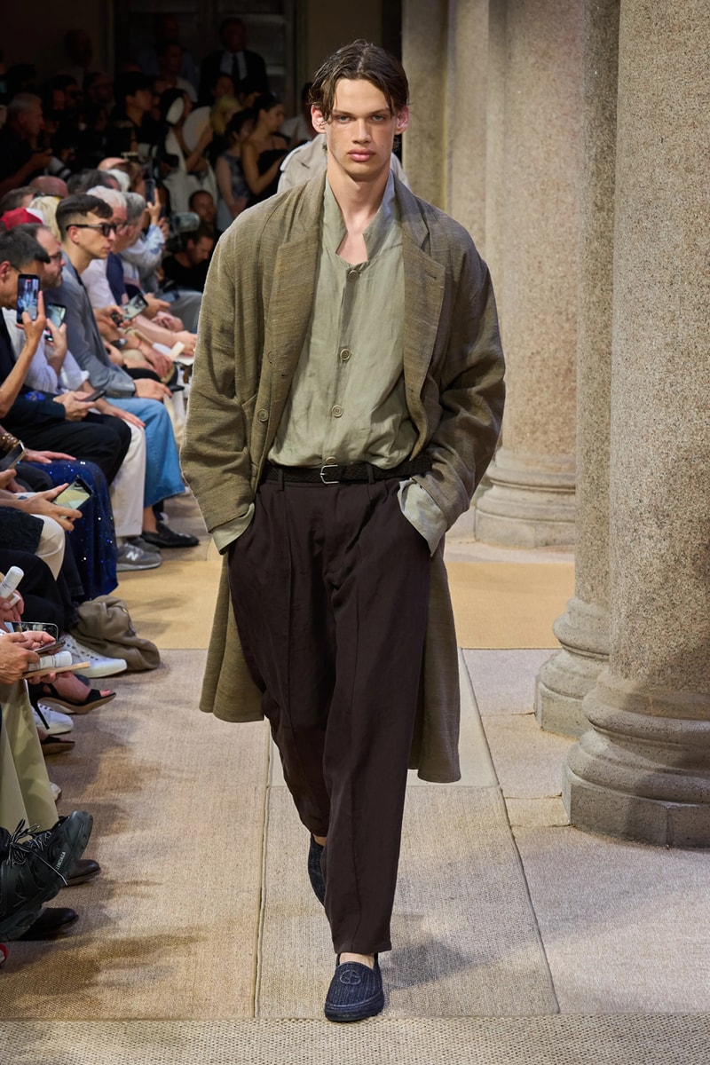 Giorgio Armani SS27 Runway Show Milan Fashion Week
