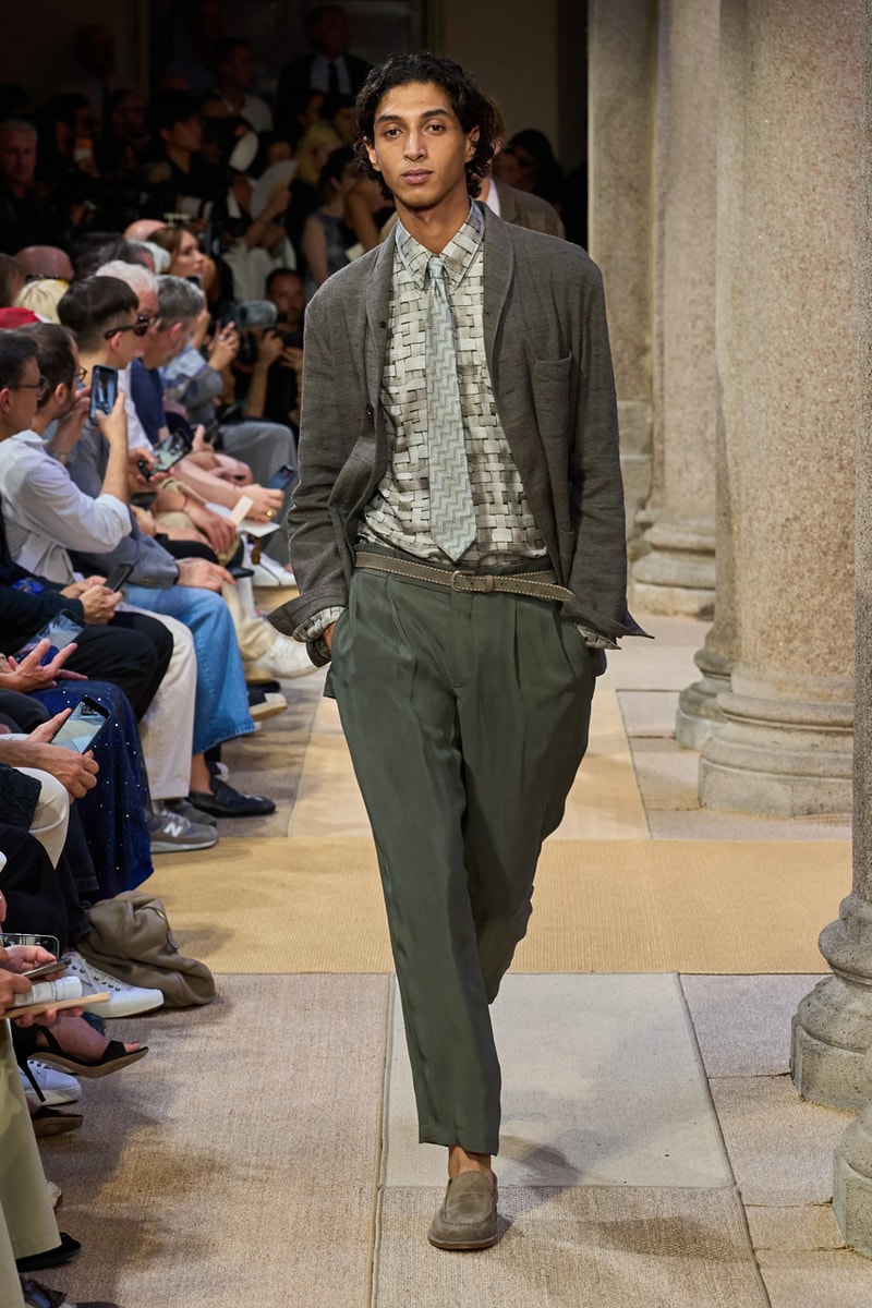 Giorgio Armani SS27 Runway Show Milan Fashion Week
